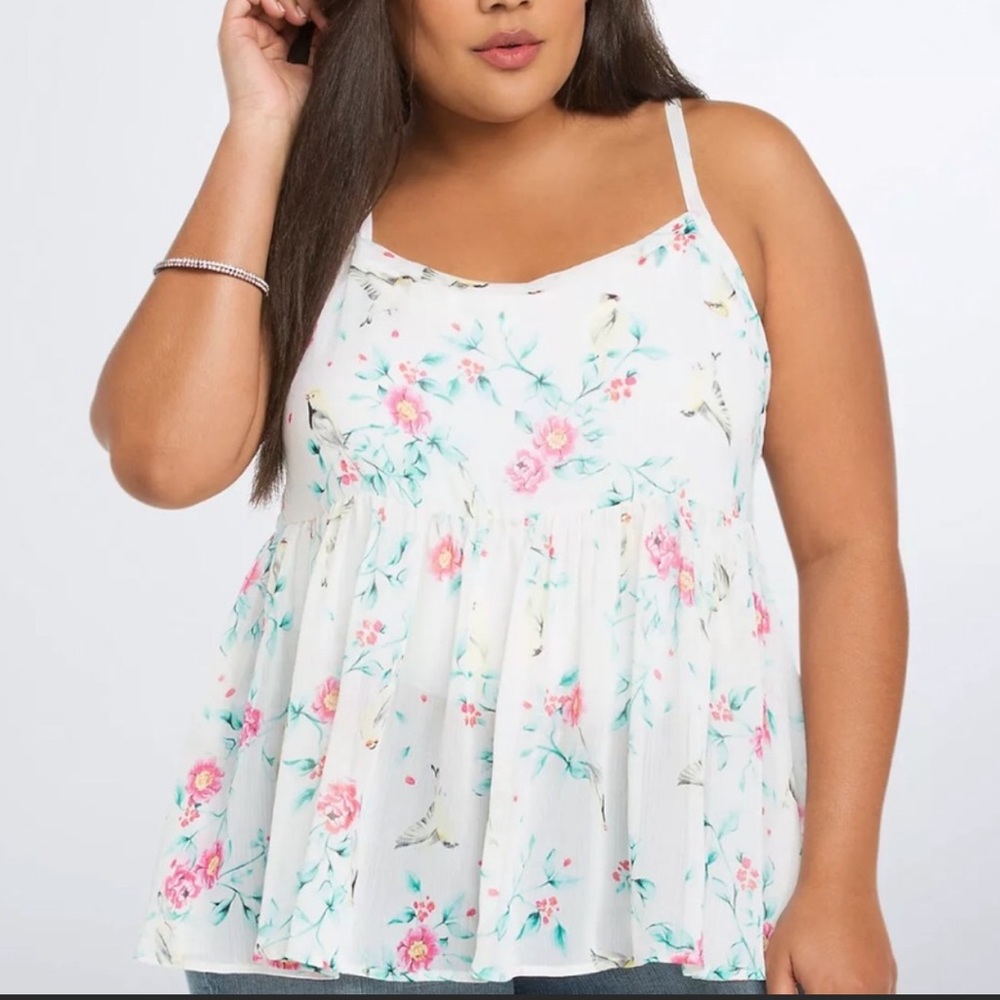 Torrid Baby Doll Tank Top